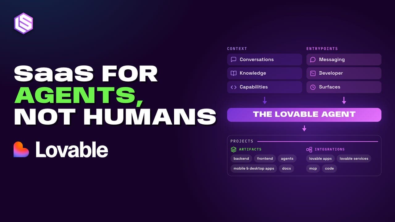 Lovable CTO: The Future of SaaS Is Apps That Agents Can Use